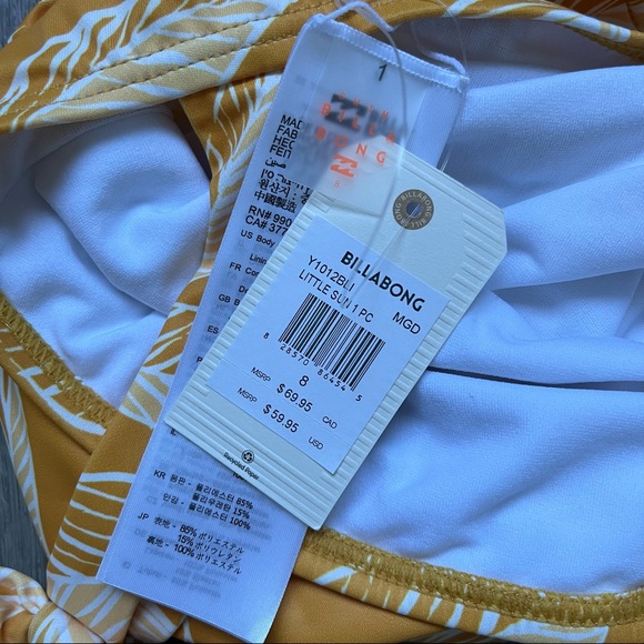 Billabong• Girls' Little Sun One Piece Swimsuit - Picture 9 of 12